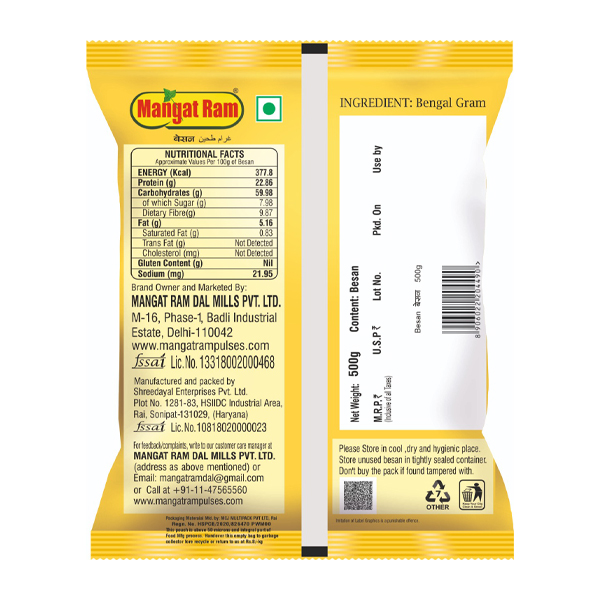 MANGAT RAM BESAN 500G